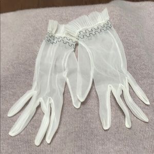 COPY - Vintage Lacey Dress Gloves.
